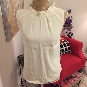 Asos ruffle sleeveless top